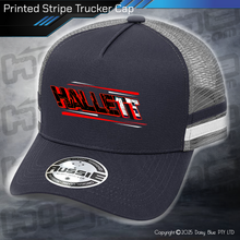 Load image into Gallery viewer, STRIPE Trucker Cap - Dale Hallett