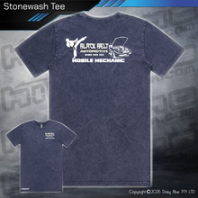 Load image into Gallery viewer, Stonewash Tee - Black Belt Automotive