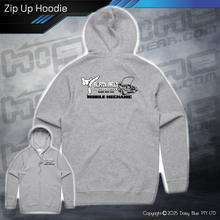 Load image into Gallery viewer, Zip Up Hoodie - Black Belt Automotive