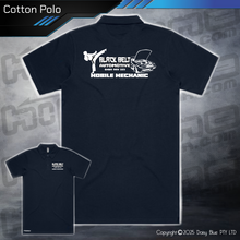 Load image into Gallery viewer, Cotton Polo - Black Belt Automotive