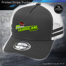 Load image into Gallery viewer, STRIPE Trucker Cap - Stephen 'Hurricane' Hopkins
