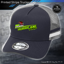 Load image into Gallery viewer, STRIPE Trucker Cap - Stephen 'Hurricane' Hopkins