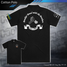 Load image into Gallery viewer, Cotton Polo - Breakin' Bread with the Brothers