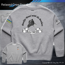 Load image into Gallery viewer, Relaxed Crew Sweater - Breakin' Bread with the Brothers