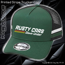 Load image into Gallery viewer, STRIPE Trucker Cap - Rusty Cars Down Under