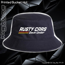 Load image into Gallery viewer, Printed Bucket Hat - Rusty Cars Down Under