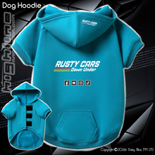 Load image into Gallery viewer, Doggie Hoodie - Rusty Cars Down Under