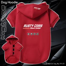 Load image into Gallery viewer, Doggie Hoodie - Rusty Cars Down Under