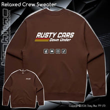 Load image into Gallery viewer, Relaxed Crew Sweater - Rusty Cars Down Under