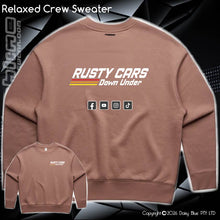Load image into Gallery viewer, Relaxed Crew Sweater - Rusty Cars Down Under