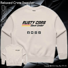 Load image into Gallery viewer, Relaxed Crew Sweater - Rusty Cars Down Under