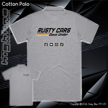 Load image into Gallery viewer, Cotton Polo - Rusty Cars Down Under