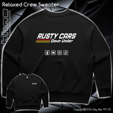 Load image into Gallery viewer, Relaxed Crew Sweater - Rusty Cars Down Under