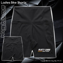 Load image into Gallery viewer, Bike Shorts - Rusty Cars Down Under