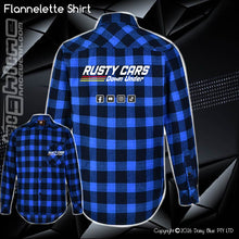 Load image into Gallery viewer, Flannelette Shirt - Rusty Cars Down Under