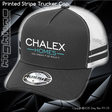 Load image into Gallery viewer, STRIPE Trucker Cap - Chalex Homes