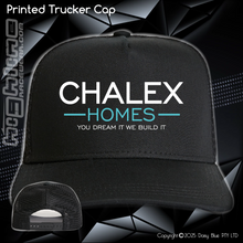 Load image into Gallery viewer, Printed Trucker Cap - Chalex Homes