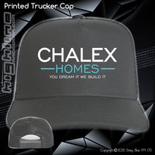 Load image into Gallery viewer, Printed Trucker Cap - Chalex Homes