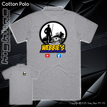 Load image into Gallery viewer, Cotton Polo - Webbies Adventures