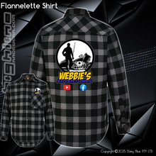Load image into Gallery viewer, Flannelette Shirt - Webbies Adventures