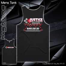 Load image into Gallery viewer, Mens/Kids Tank - Justice Tiling