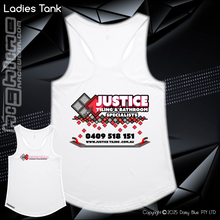 Load image into Gallery viewer, Ladies Tank - Justice Tiling