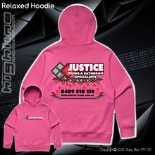 Load image into Gallery viewer, Relaxed Hoodie - Justice Tiling