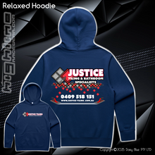 Load image into Gallery viewer, Relaxed Hoodie - Justice Tiling
