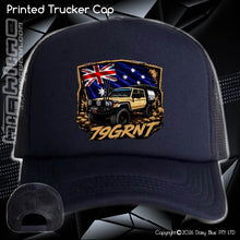 Load image into Gallery viewer, Printed Trucker Cap - 79 GRNT