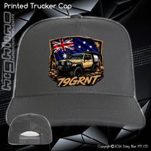 Load image into Gallery viewer, Printed Trucker Cap - 79 GRNT