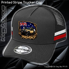 Load image into Gallery viewer, STRIPE Trucker Cap - 79 GRNT
