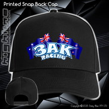 Load image into Gallery viewer, Printed Snap Back CAP - 3AK Racing