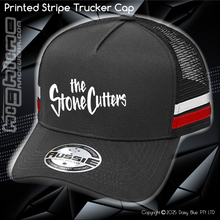 Load image into Gallery viewer, STRIPE Trucker Cap - The Stone Cutters