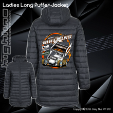 Load image into Gallery viewer, Ladies Long Puffer Jacket - Jason Feltham