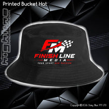 Load image into Gallery viewer, Printed Bucket Hat - Finish Line media