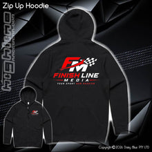 Load image into Gallery viewer, Zip Up Hoodie - Finish Line media