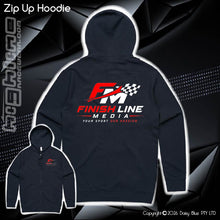 Load image into Gallery viewer, Zip Up Hoodie - Finish Line media