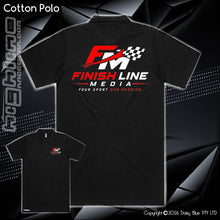 Load image into Gallery viewer, Cotton Polo - Finish Line media