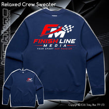 Load image into Gallery viewer, Relaxed Crew Sweater - Finish Line media