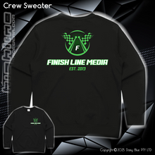 Load image into Gallery viewer, Crew Sweater - Finish Line Media
