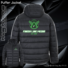 Load image into Gallery viewer, Puffer Jacket - Finish Line Media