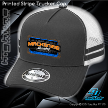 Load image into Gallery viewer, STRIPE Trucker Cap - Dave Mackenzie