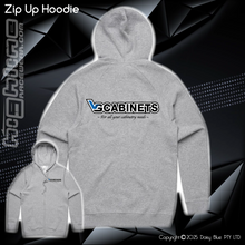 Load image into Gallery viewer, Zip Up Hoodie - VG Cabinets