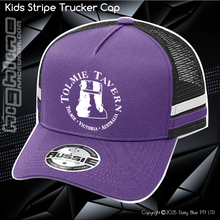 Load image into Gallery viewer, KIDS Stripe Trucker - Tolmie Tavern