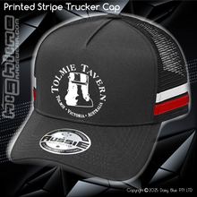 Load image into Gallery viewer, STRIPE Trucker Cap - Tolmie Tavern