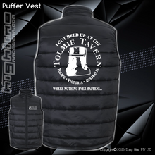 Load image into Gallery viewer, Puffer Vest - Tolmie Tavern