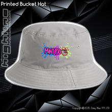 Load image into Gallery viewer, Printed Bucket Hat - Mint Piglet Grunt