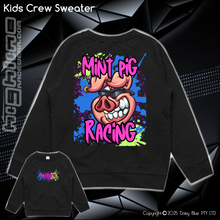 Load image into Gallery viewer, Crew Sweater - Mint Piglet Grunt