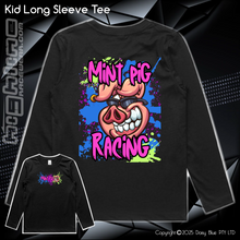 Load image into Gallery viewer, Long Sleeve Tee - Mint Piglet Grunt