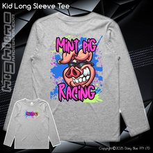 Load image into Gallery viewer, Long Sleeve Tee - Mint Piglet Grunt